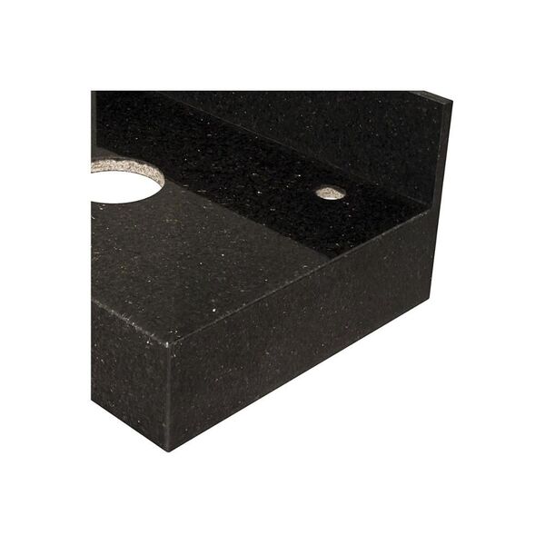 Bancada De Granito Para Banheiro 60x44cm Preto São Gabriel  (0)